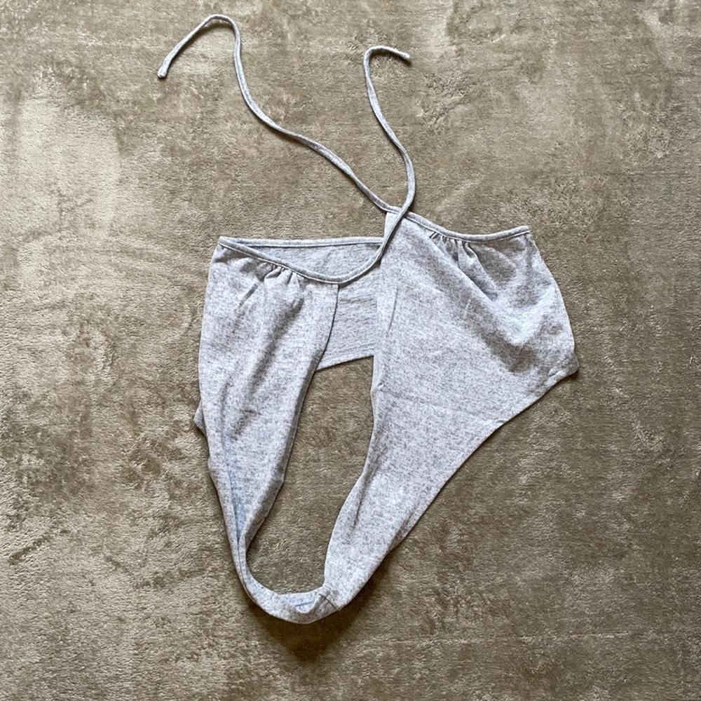 NWT Shein crossover Marled Halter Top